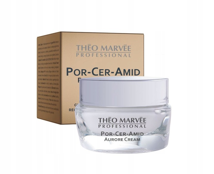 Theo Marvee Por-cer-amid Aurore Cream 50 ml. blask, intensywne nawilżenie