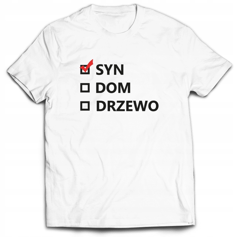 

Koszulka Na Dzień Ojca Dla Taty Syn Dom Drzewo L