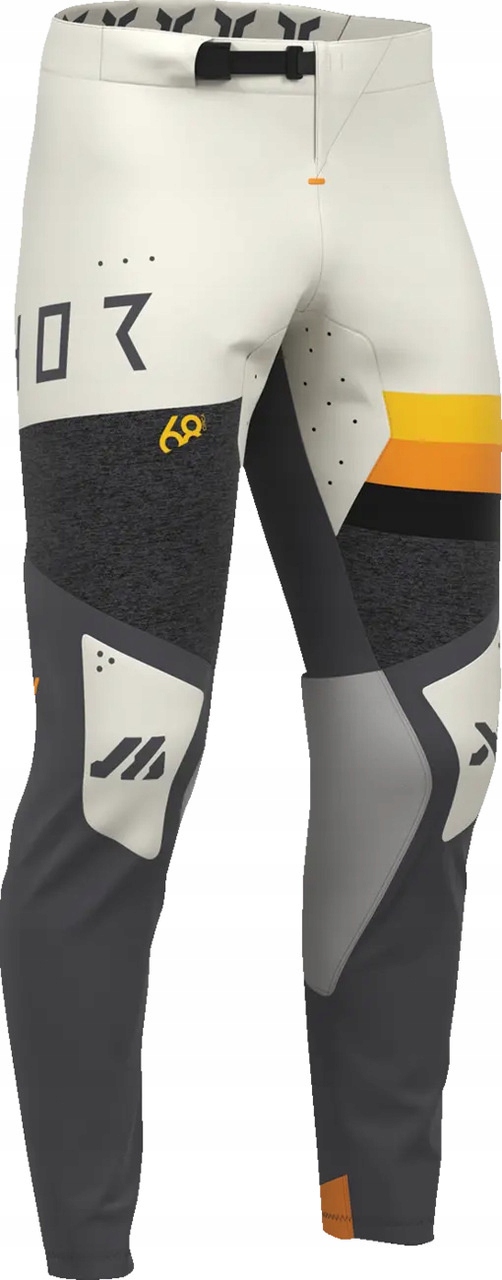 Nohavice Thor Sportmode League white/copper 32