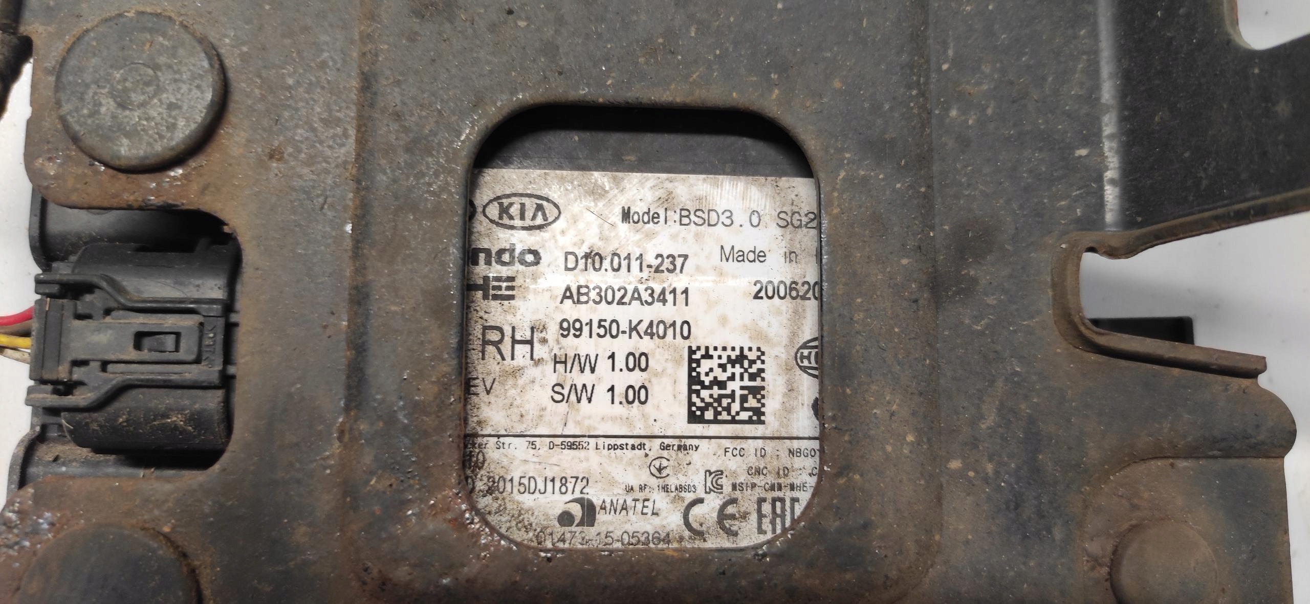 HYUNDAI KONA EV RADAR sensor MARTWEGO POLA SENSOR right rear part 991450-K4010
