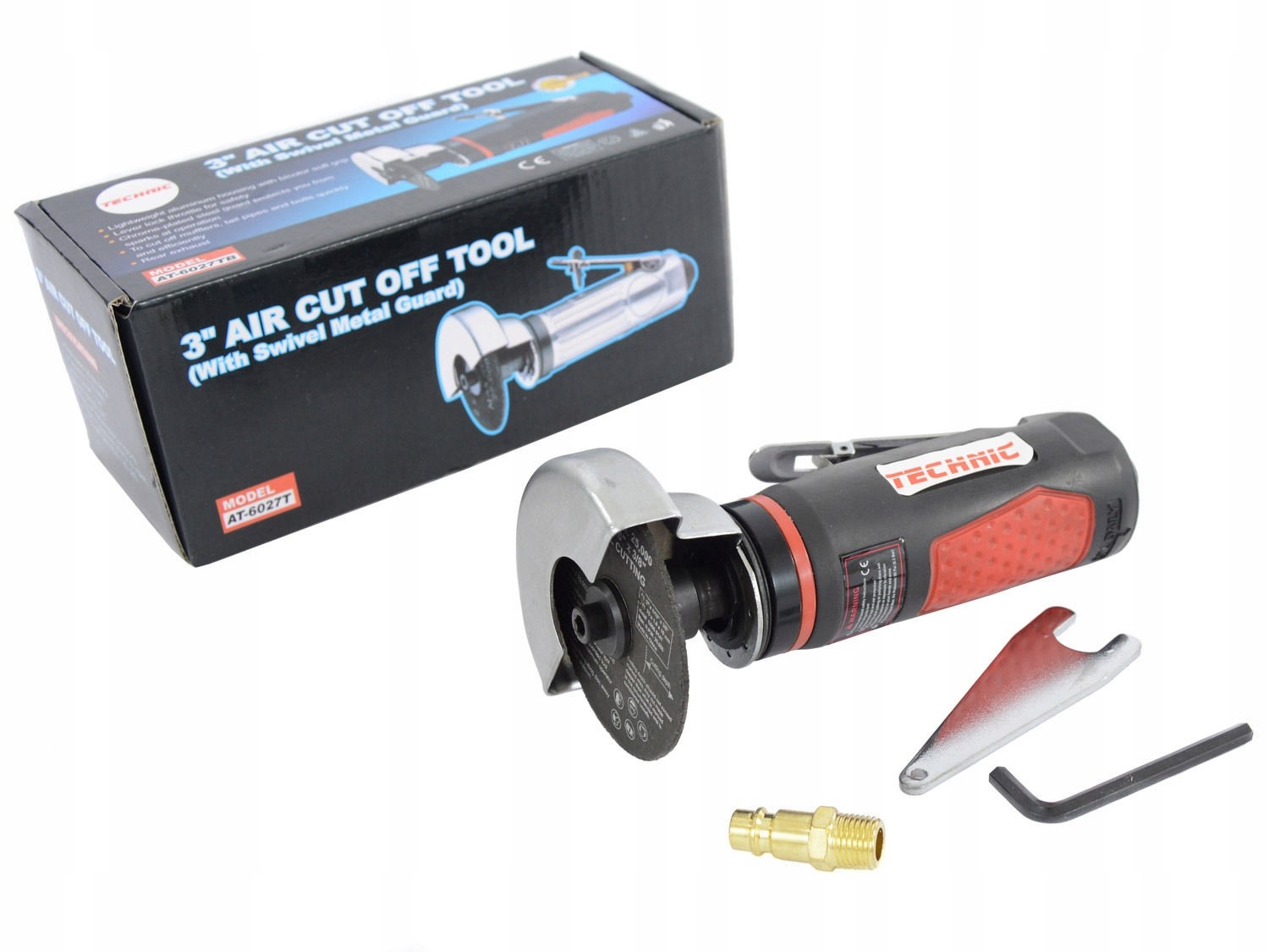 Przecinarka Szlifierka Pneumatyczna Prosta do Cięcia Diax Tc Technic