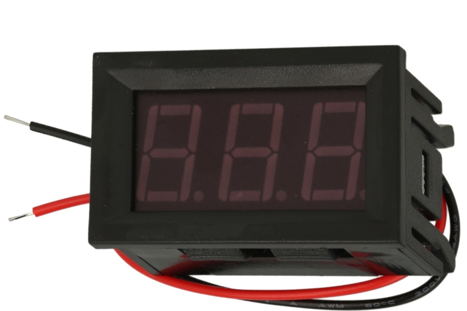 Woltomierz cyfrowy Elektroniksc W-LED-RR