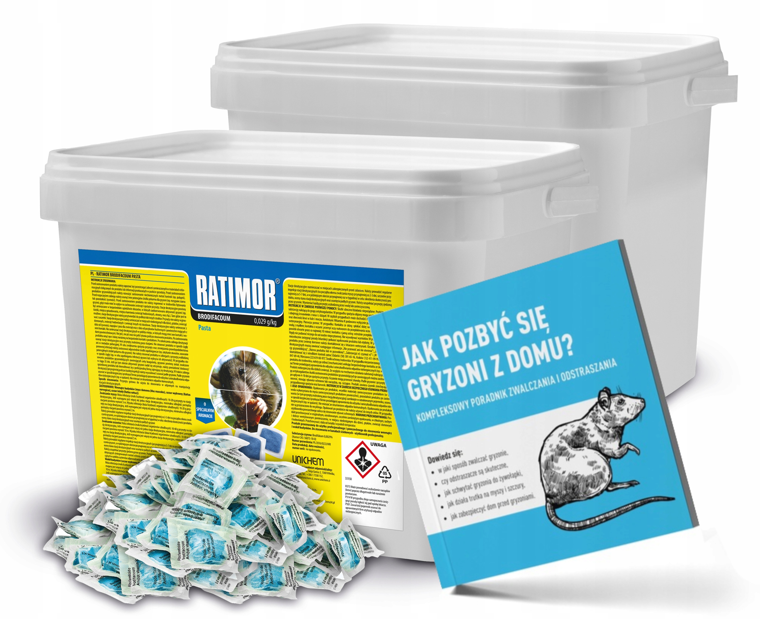 Trutka Pasta Na Szczury I Myszy Ratimor 10KG