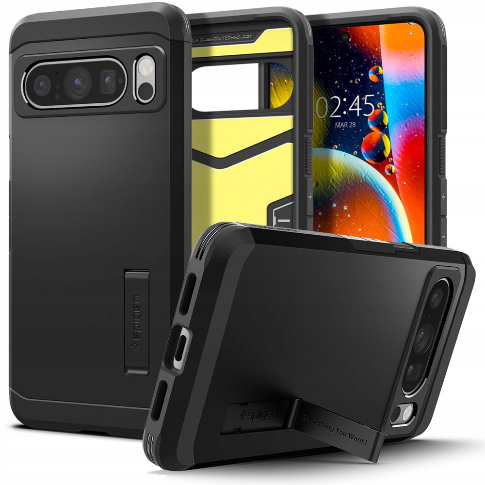 Etui Spigen Tough Armor Google Pixel 8 Pro Black Case