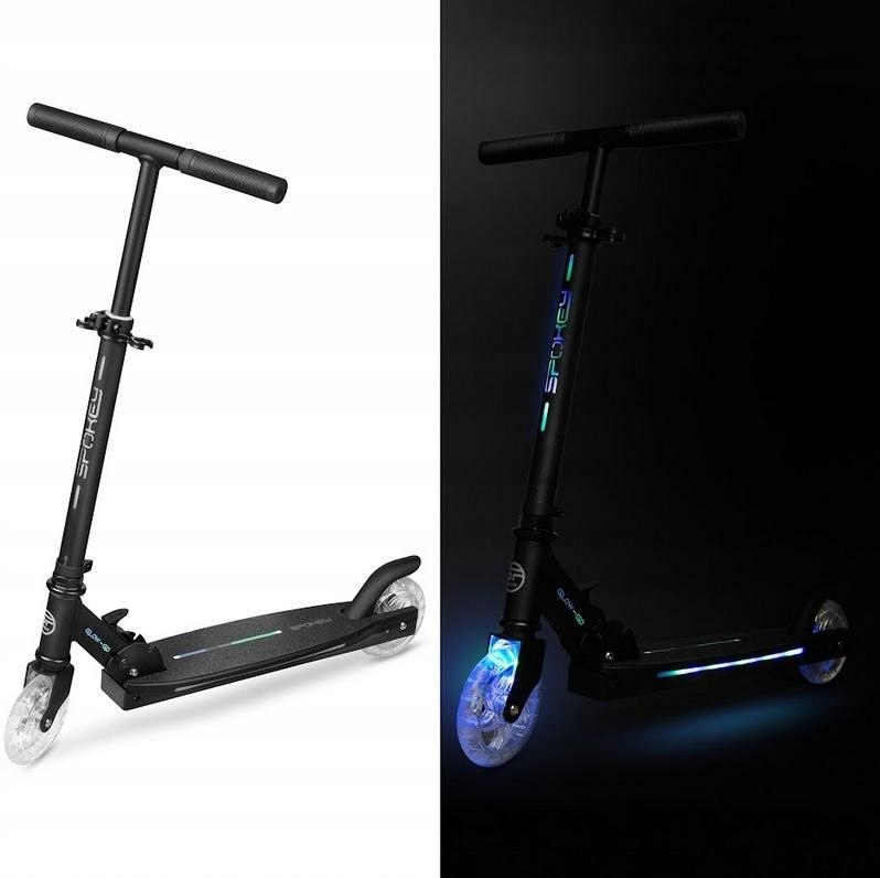 Koloběžka Spokey Glow-go Vícebarevná 2 Kolečka