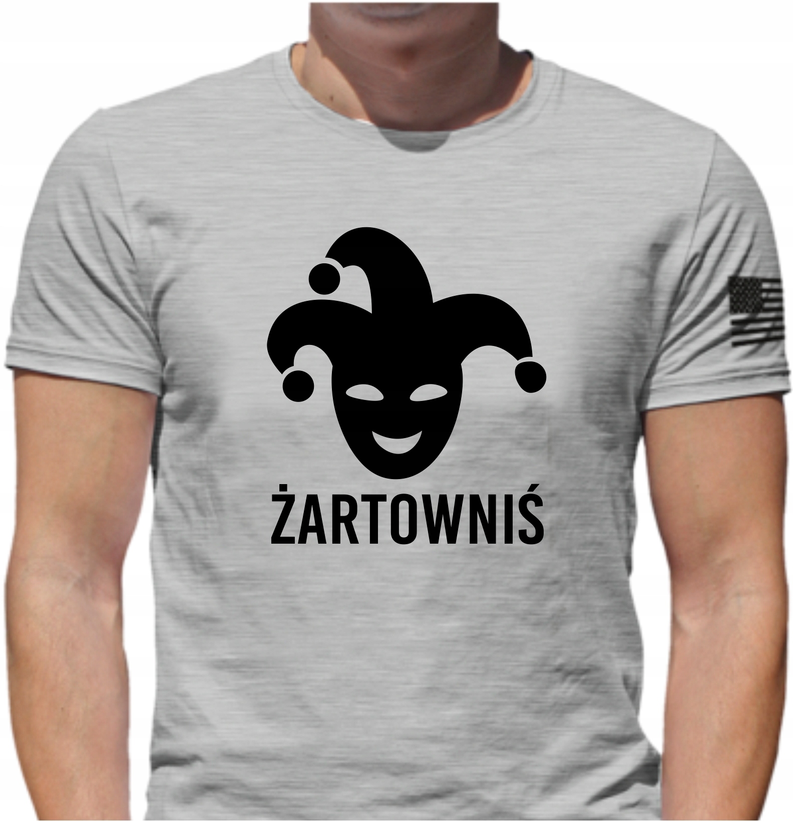 

Koszulka Nadruk Śmieszne Żartowniś Play M