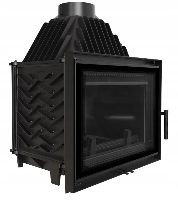 Krbová vložka Vzduchový Krb Litinový Zosia 12KW dopalování spalin