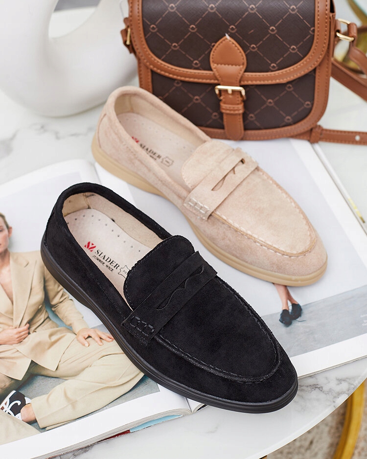 JASNOBRĄZOWE MOKASYNY DAMSKIE RIMETT 38 Kod producenta C703