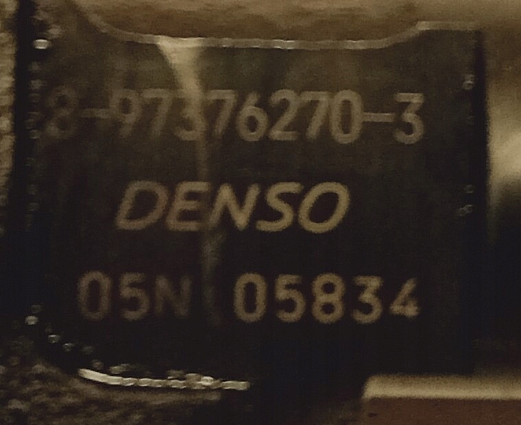 Einspritzdüse OPEL ASTRA J 1.7 CDTI 8-97376270-3