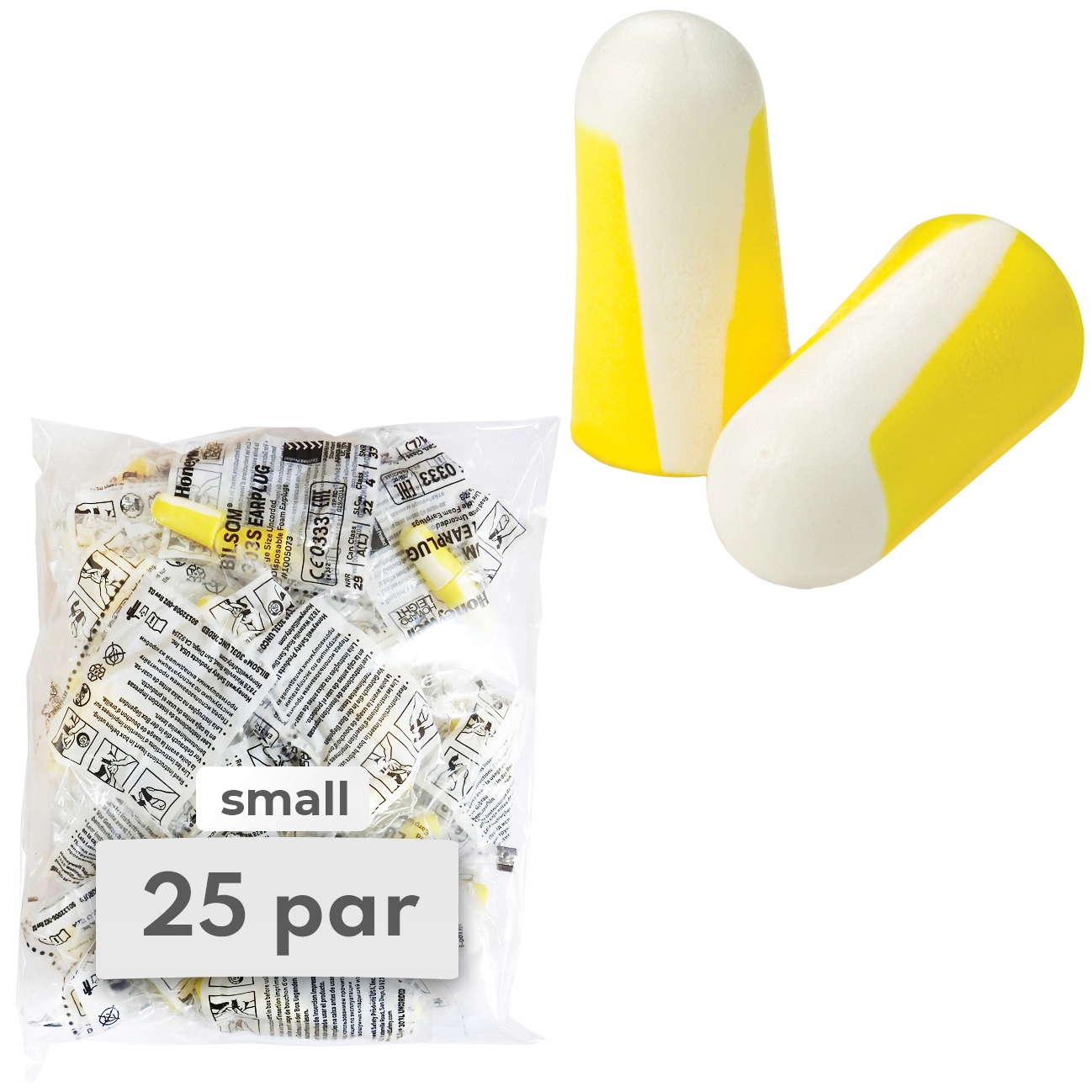 

Zatyczki Do Spania Honeywell Bilsom 303S 25 Par