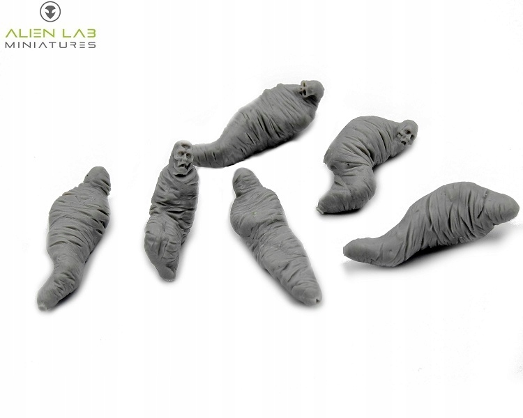 Alien Rpg Cocoon [6szt] Kokony for Miniature Wargaming 28mm
