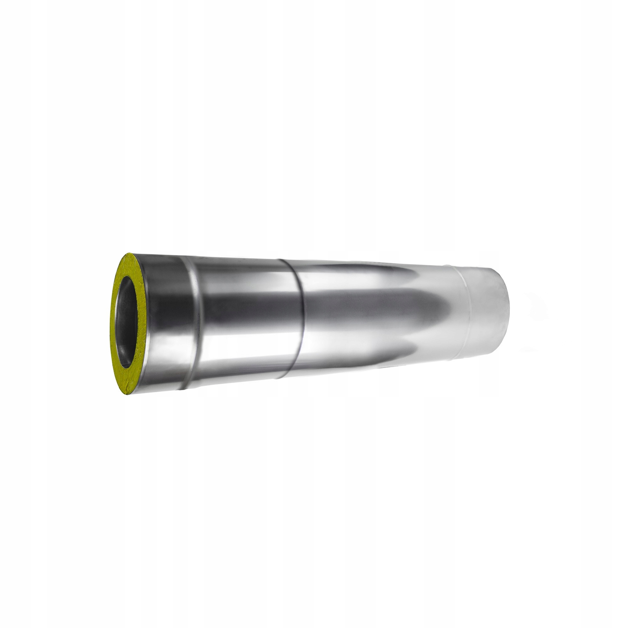 Kzd Trubka izolovaná teleskopická fi 140 0,5 m 0,8 mm dvoustěnná nastavitelná komínová