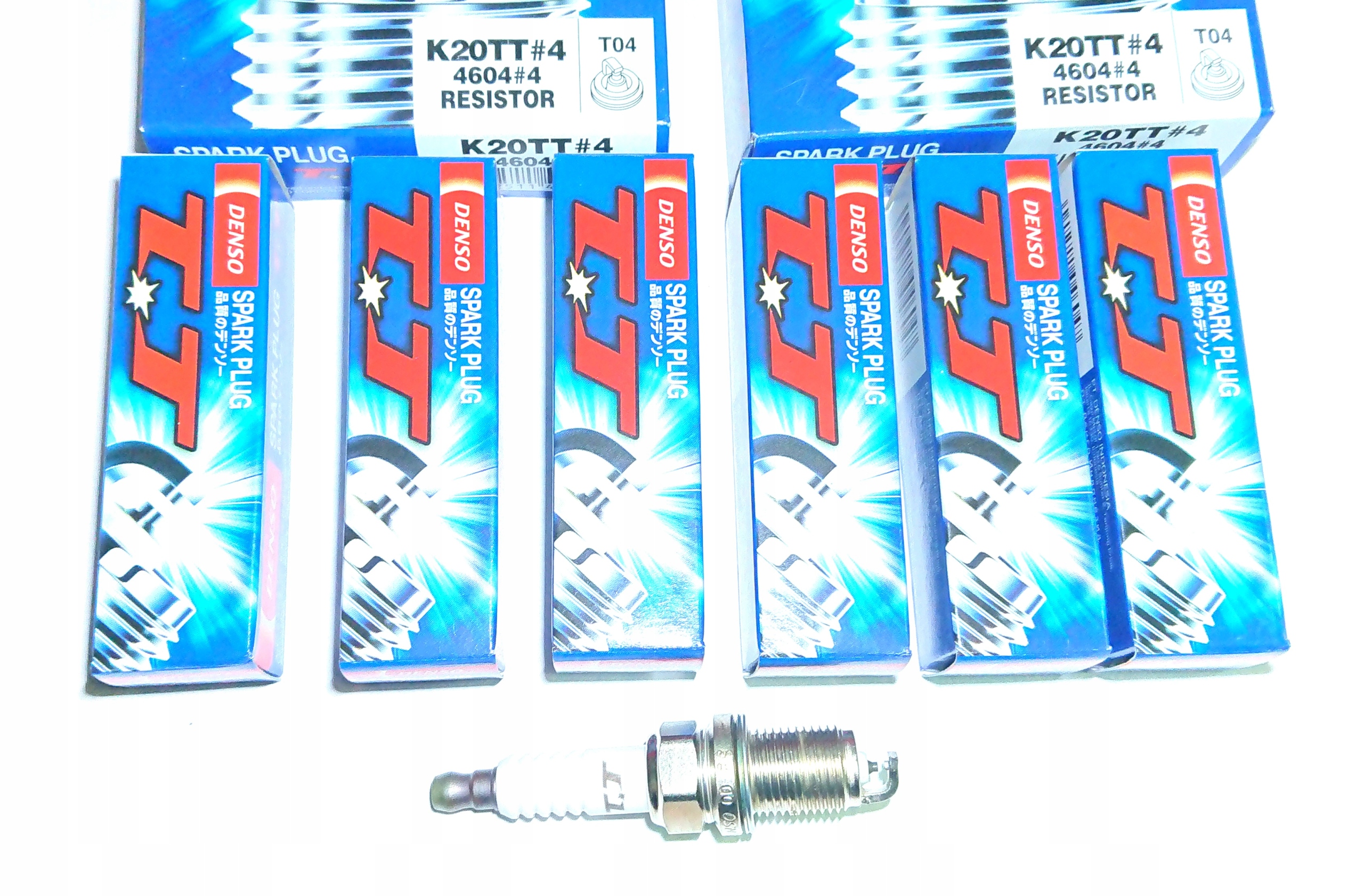 

6x Denso K20TT Świeca zapłon Bmw E46 E39 E60 M54