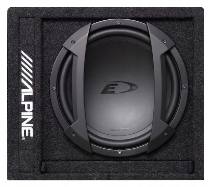 Alpine SWD-355 Subwoofer Aktywny 30 cm Moc 650W Potężny Bas