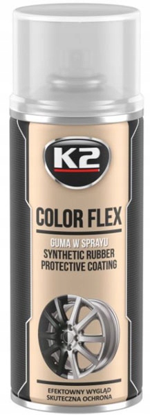 K2 COLOR FLEX Guma w sprayu bezbarwna 400ml L343CL