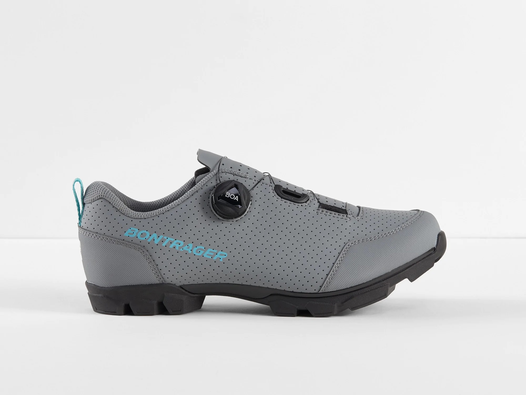 Buty Bontrager Evoke 43 srebrny Quicksilver/zielony Miami