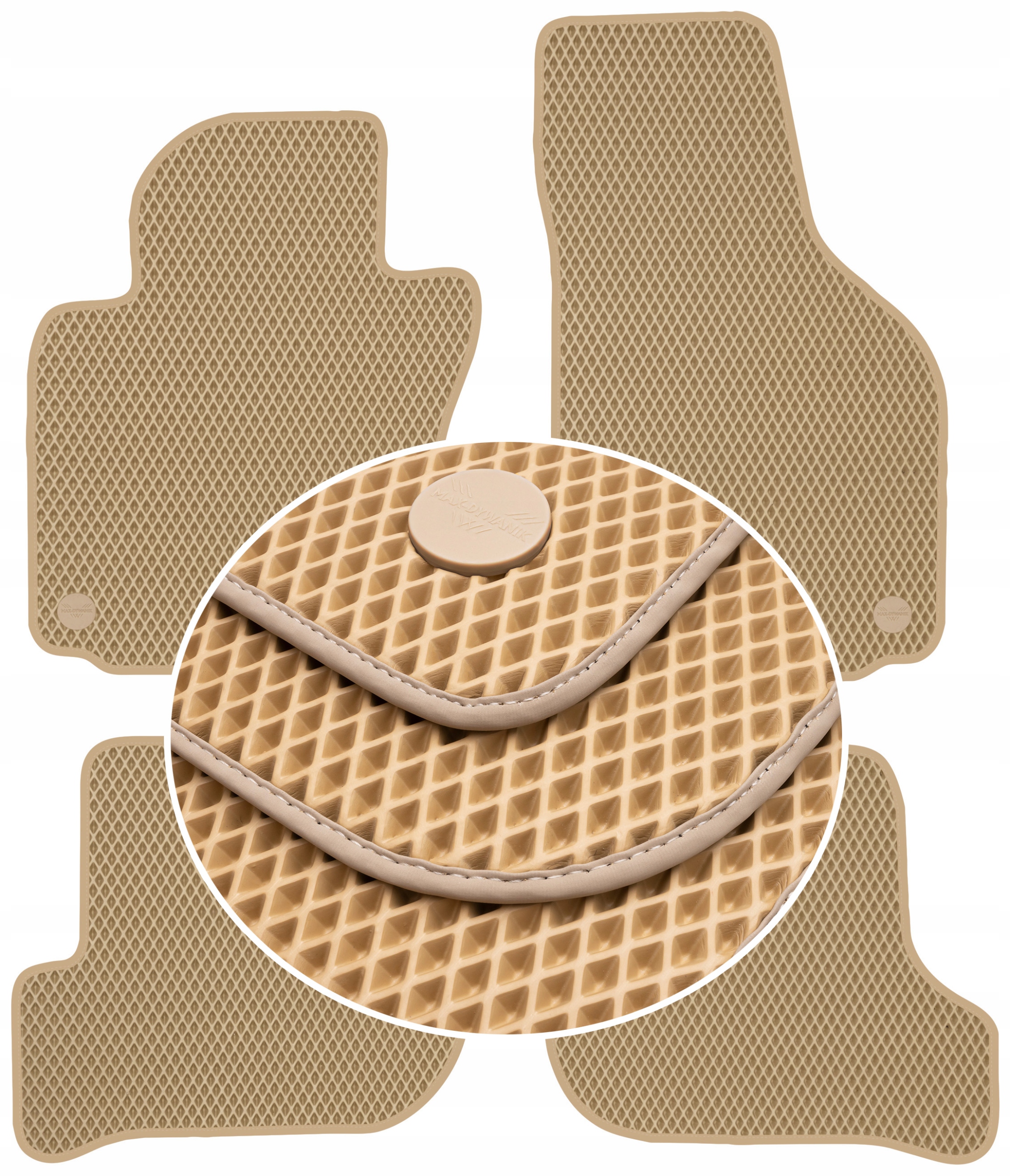 Vw Golf VI 2008-2013 Koberce Eternity Béžové