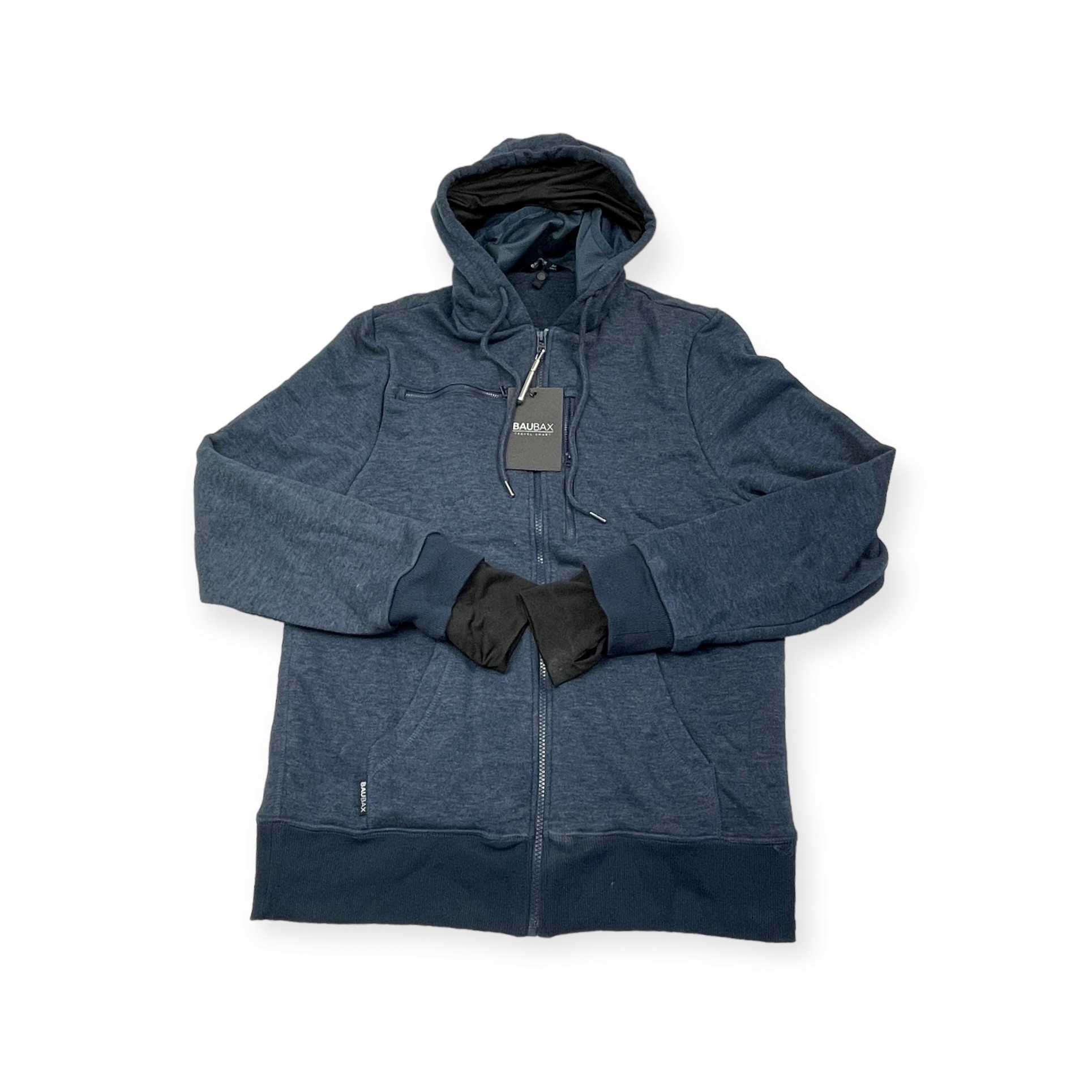 Rozepínací pánská mikina s kapucí Baubax M