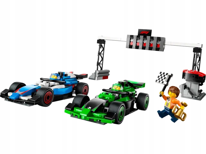Lego City 60474 Padok F1 s formulemi Vcarb a Sauber