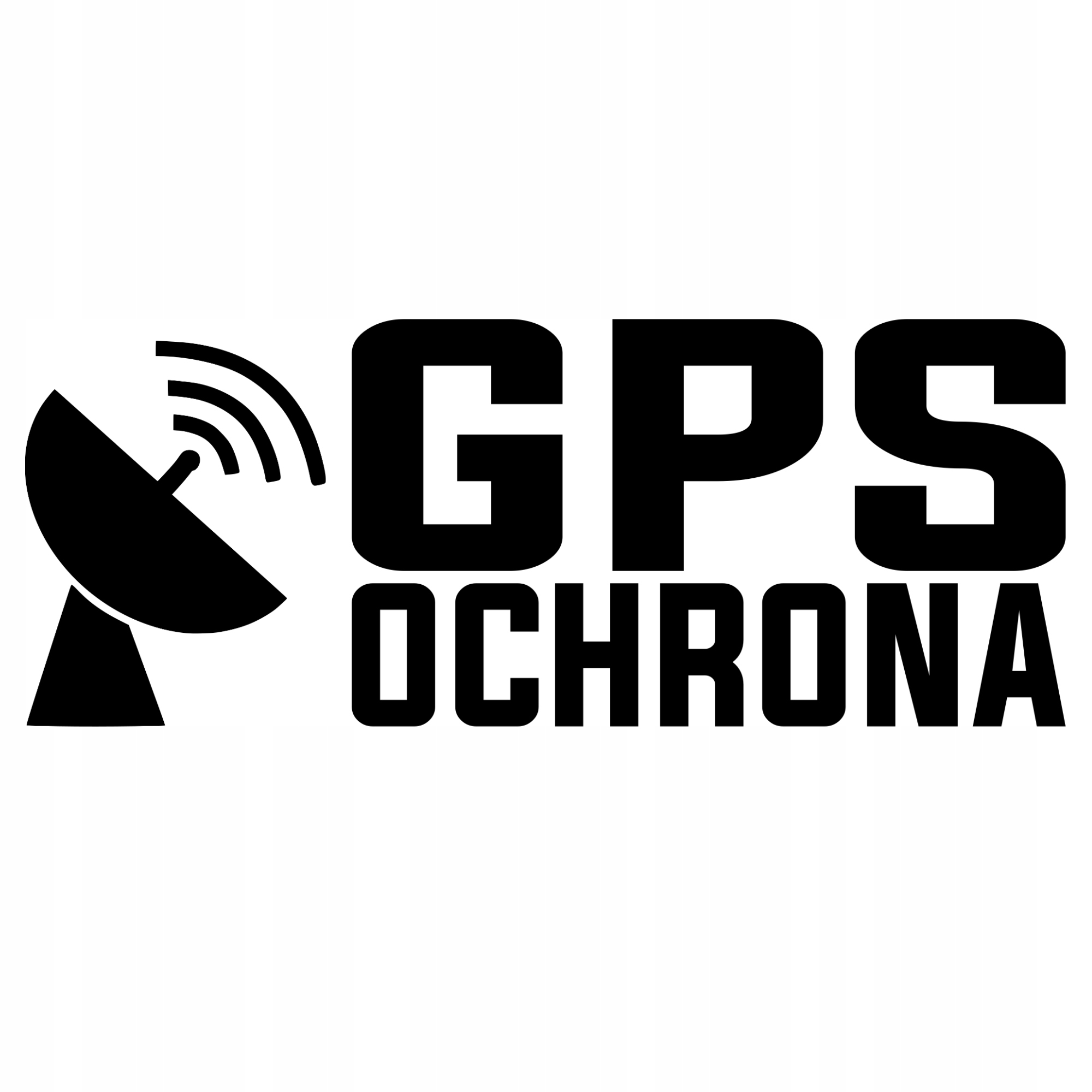 

Naklejka Gps Security Ochrona na samochód alarm