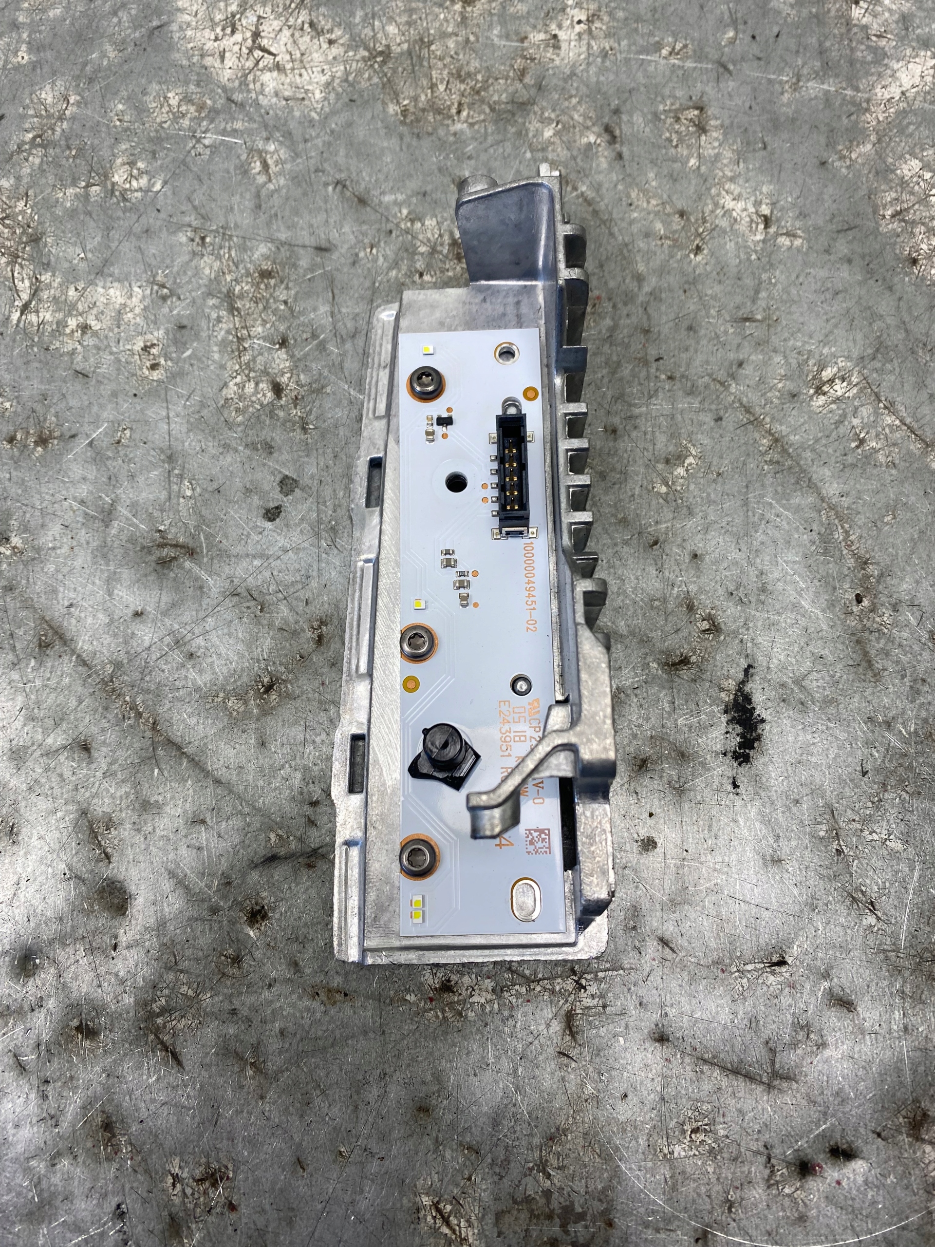 AUDI Q7 4M JEZ resistor, rheostat, regulator module LED MATRIX lights front