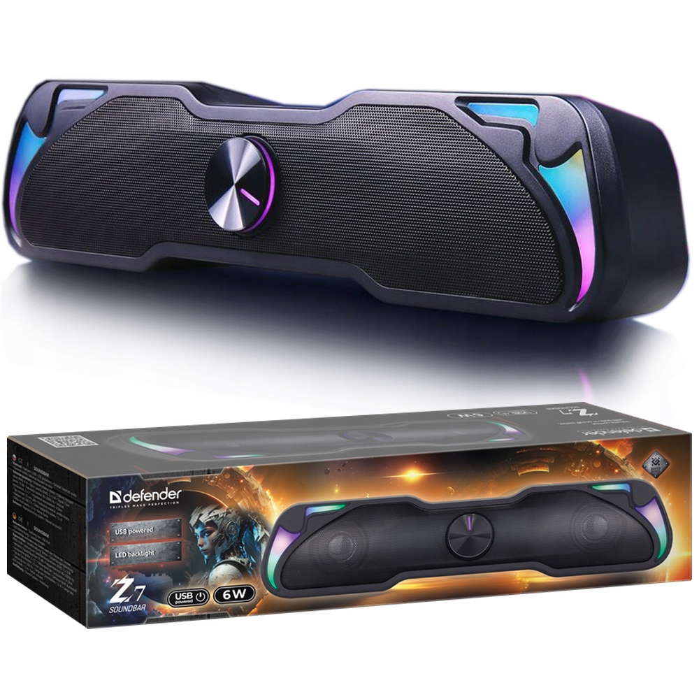 GŁOŚNIK DEFENDER SOUNDBAR Z7 6W LED USB — 16