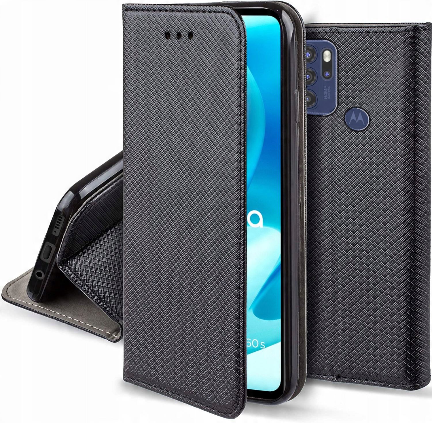 

Etui do Motorola Moto G60s Magnet Smart +szkło