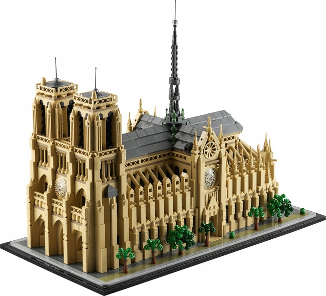 LEGO Architecture 21061 Notre-Dame w Paryżu Liczba elementów 4383 szt.