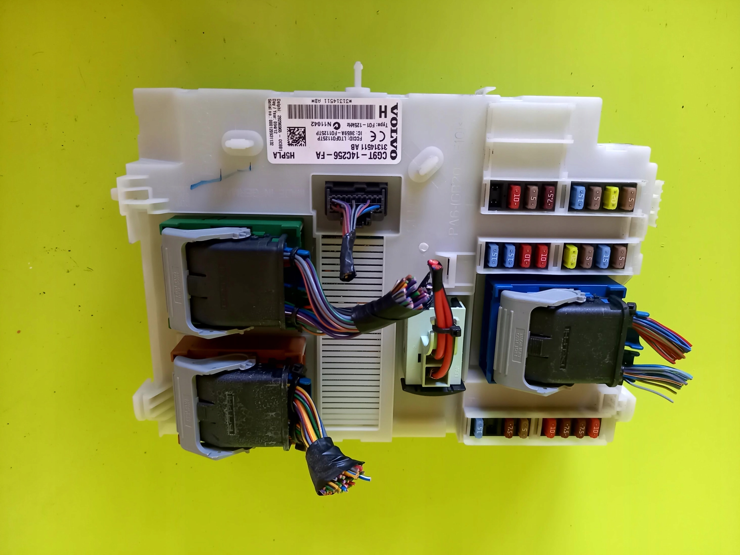 MODUŁ SKRZYNKA BSI CG9T-14C256-FA VOLVO XC60 12R