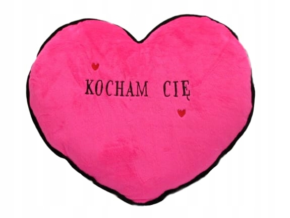 

Poduszka Serce Kocham Cię Pluszowa Na Walnetynki
