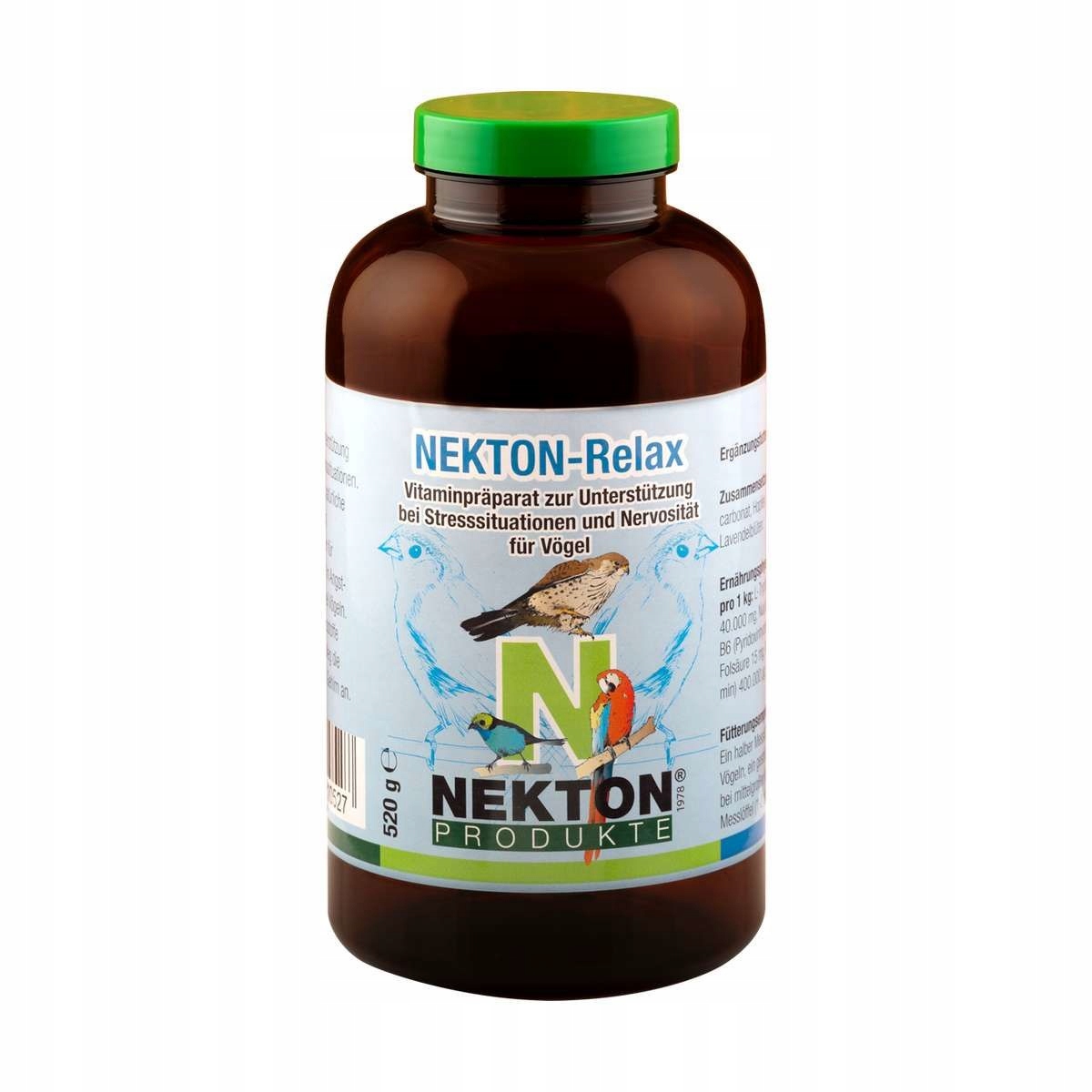 Nekton Relax – přírodní uvolnění pro všechny druhy papoušků 520 g