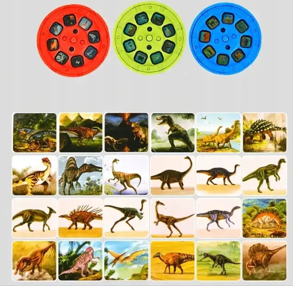Super projektor z dinozaurami ! Marka inna