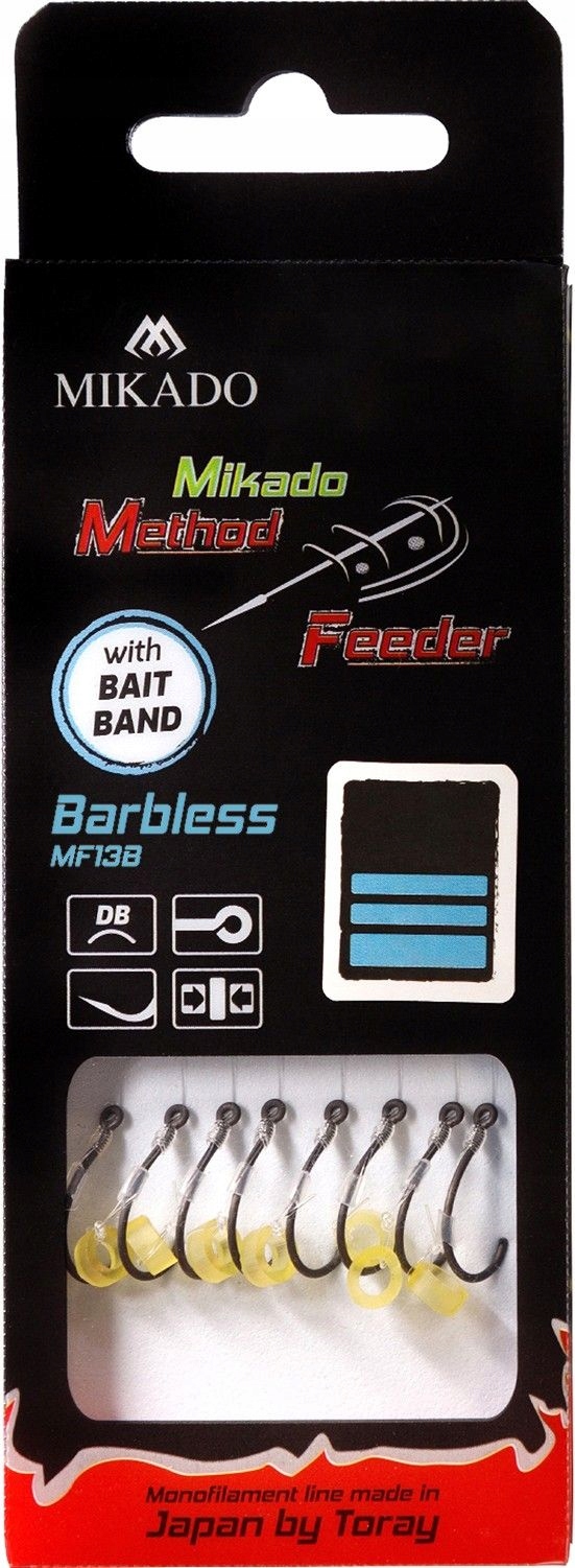Przypon Mikado Method Feeder Rigs Bait Band 10 Średnica (mm): 0.20, Rozmiar