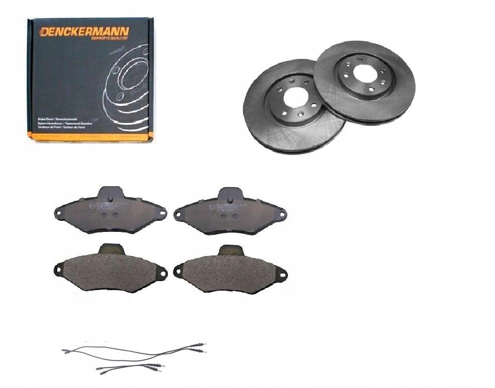 Kotouče Brzdové Citroen Xantia Přední 283 mm Sada