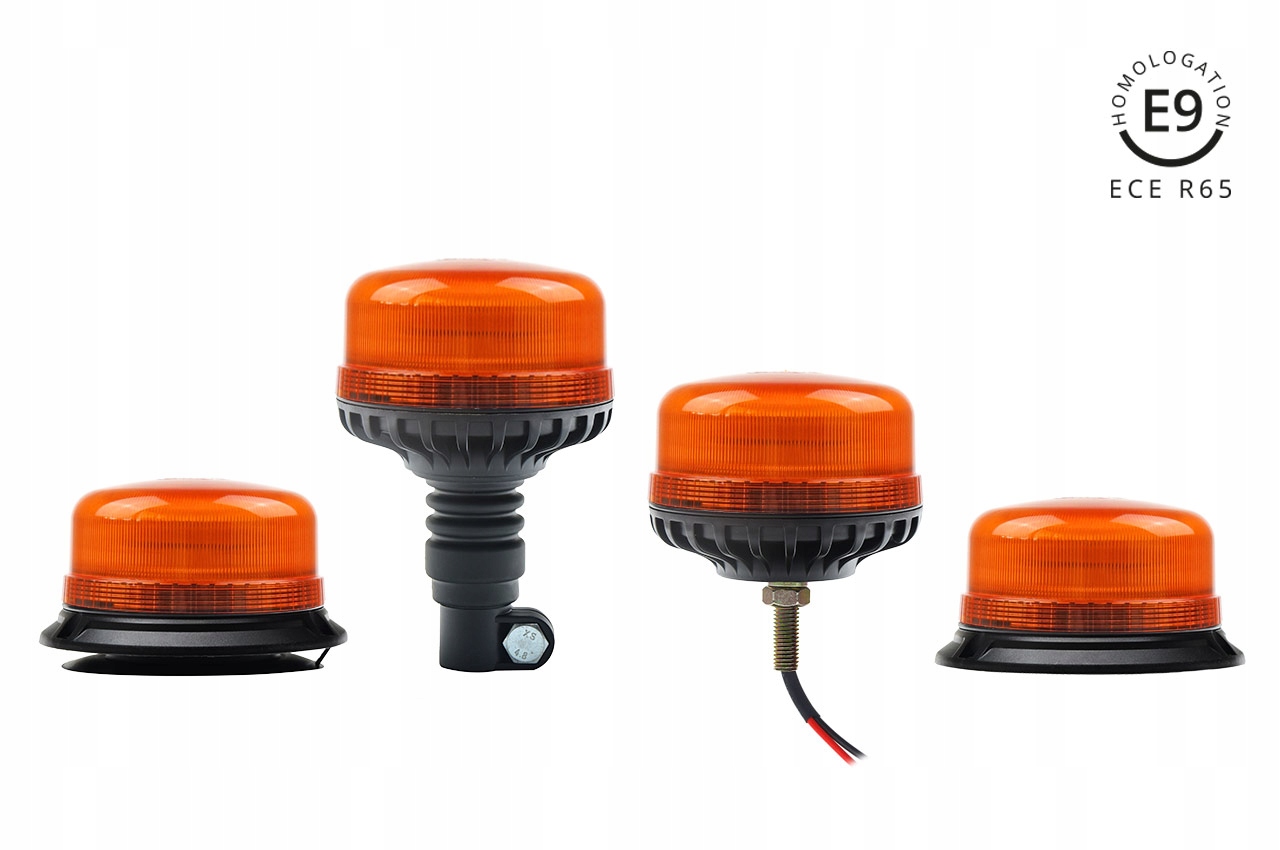 LAMPA OSTRZEGAWCZA KOGUT LED NA MAGNES 12 24V Light Source LED