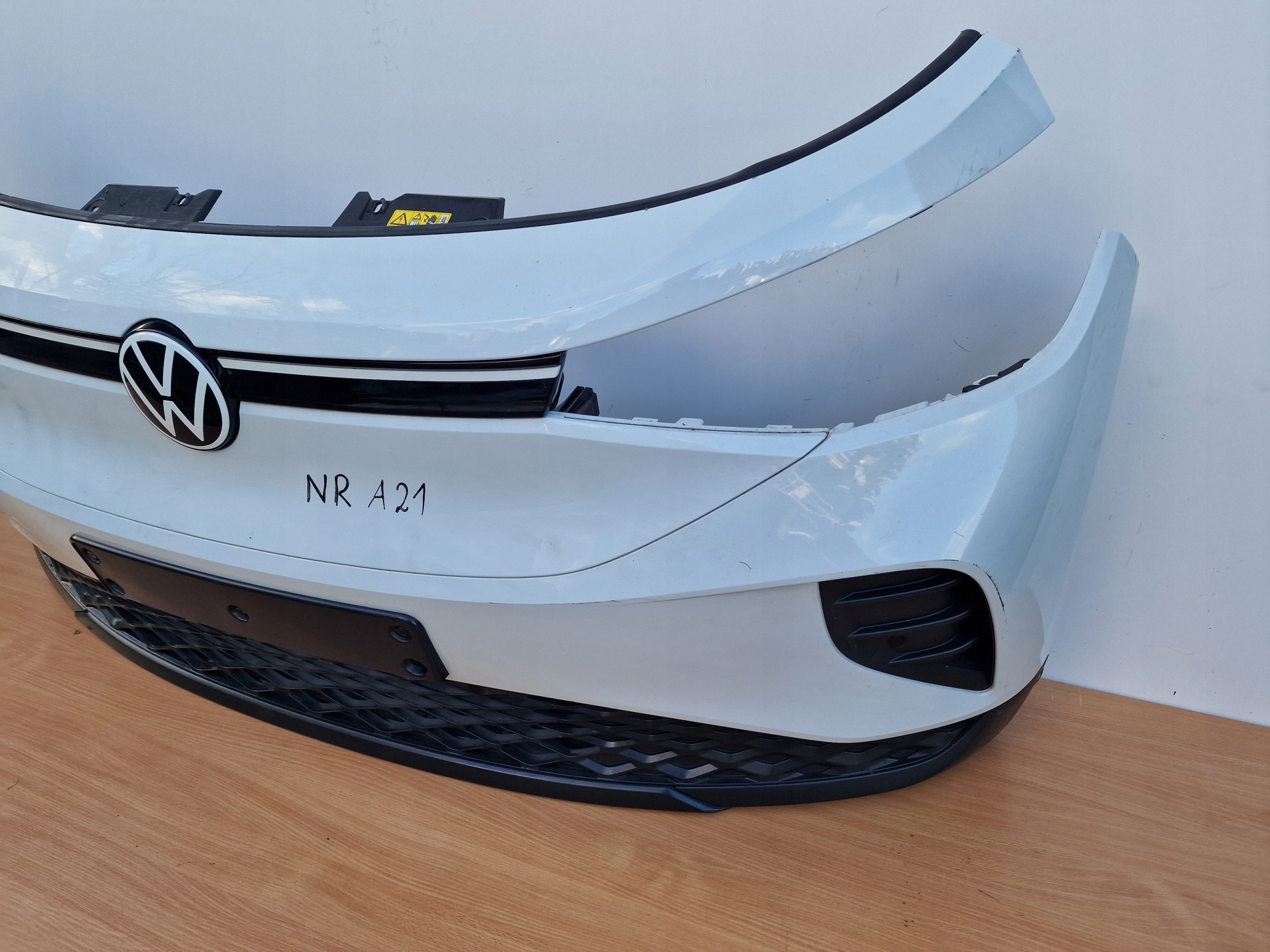 VW ID4 ID-4 bumper front new original BIALY OE