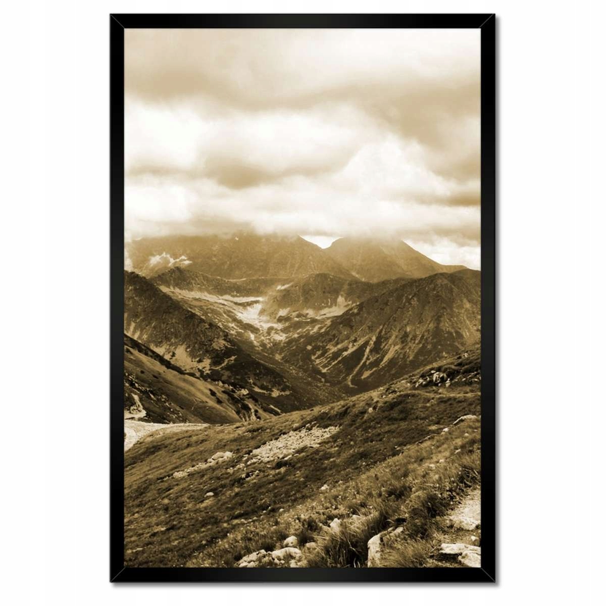 Plakáty v rámu 40x60 Tatry Polské hory Pohled