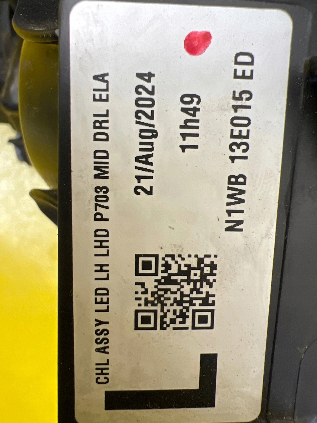 light left front Ford Ranger IV 4 N1WB-13E015-ED N1WB13E015ED