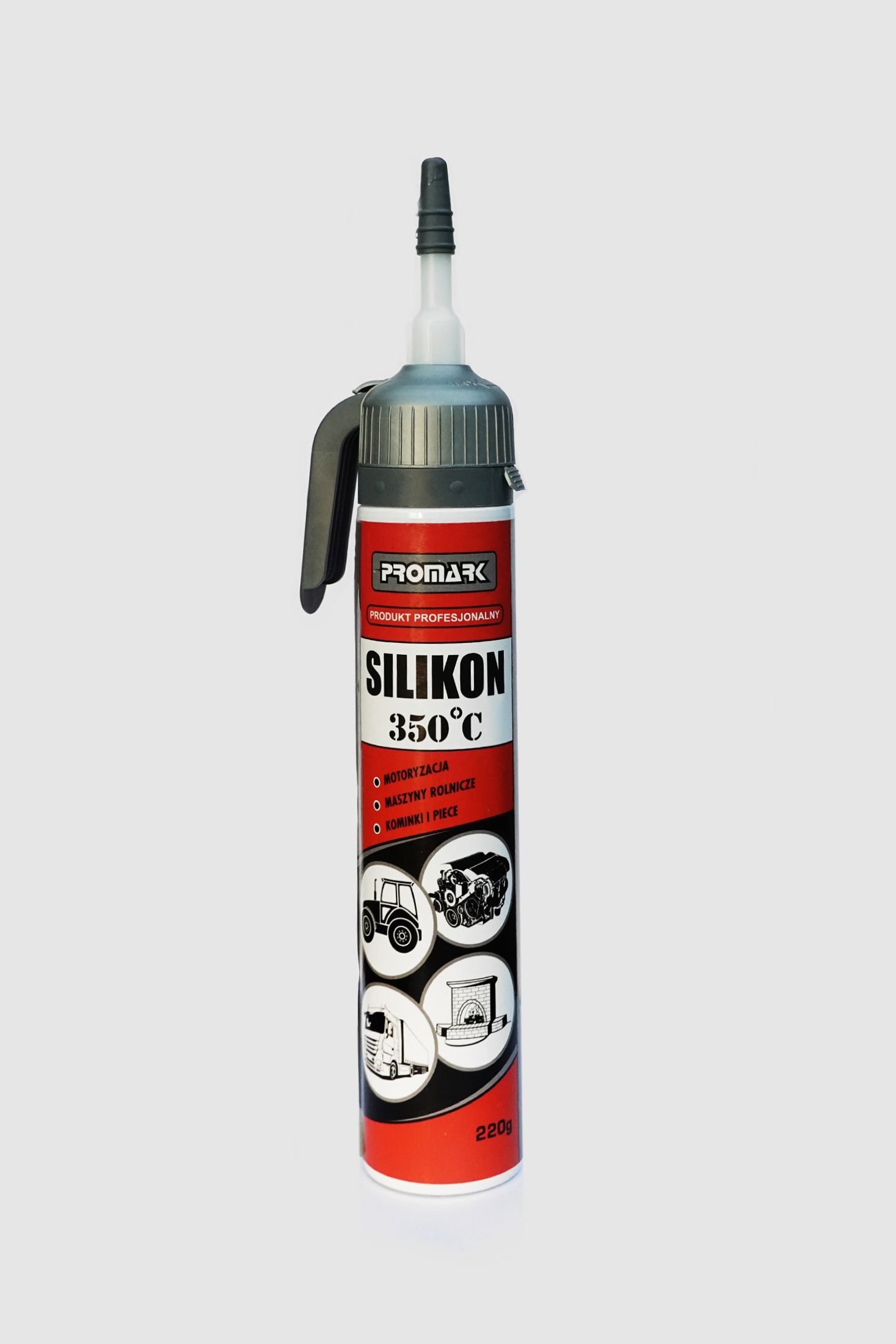 

Silikon Wysokotemperaturowy Z Wyciskaczem +350°C