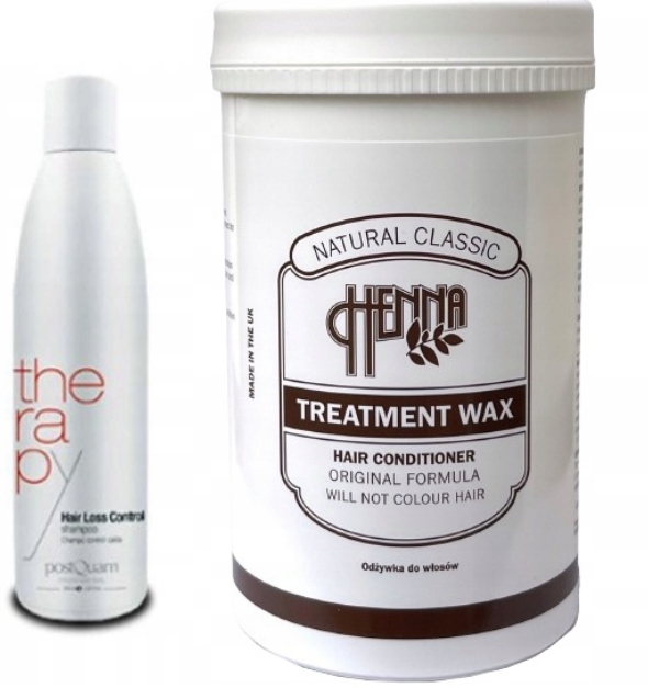 Wax Natural Classic Maska do włosów Placenta Szampon Wypadanie Włosów