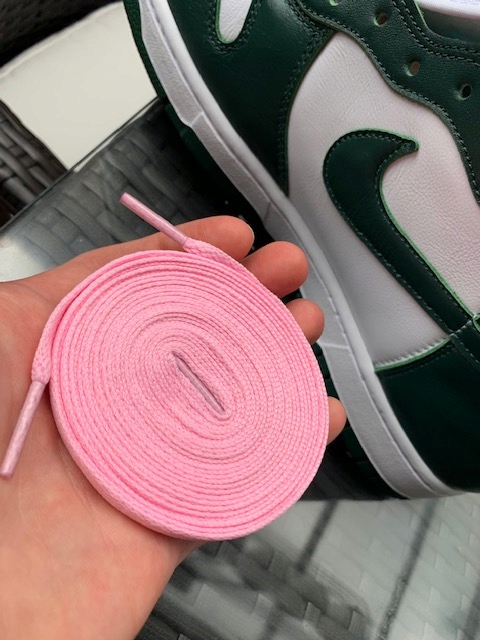 

Sznurówki do Jordan 1 różowe baby pink 180cm 8mm