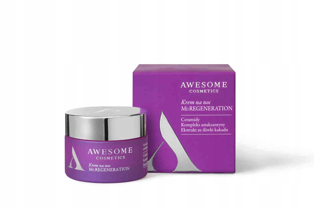 Awesome Cosmetics Noční krém na obličej Mi: Regeneration 50 ml
