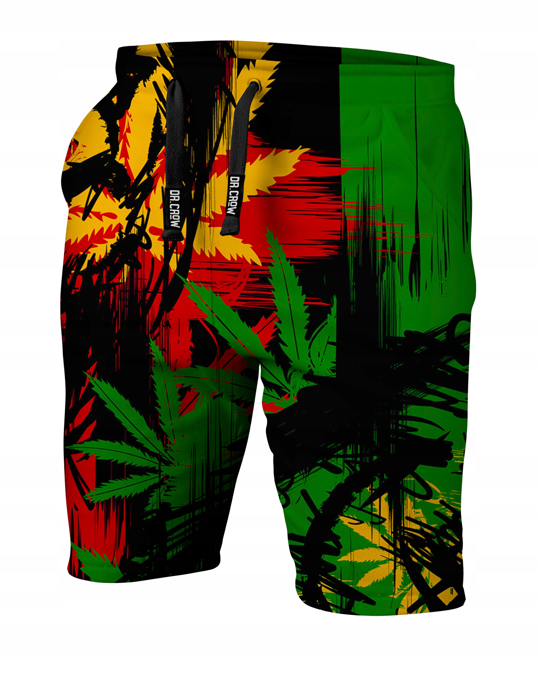 

Krótkie Spodenki Męskie Szorty Print Rasta Lion XL