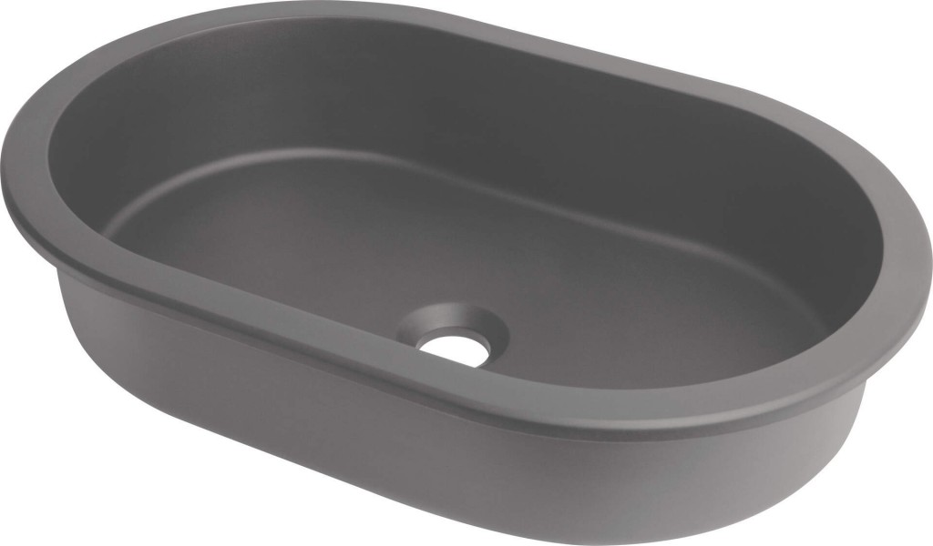 Silia Granitové umývadlo grafit oval (CQS_TU6U) /po/
