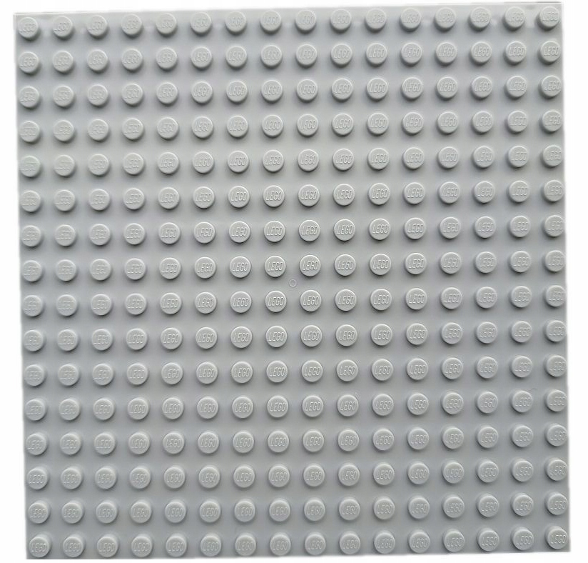 

Lego płytka 16x16 jasny szary Lbg 91405