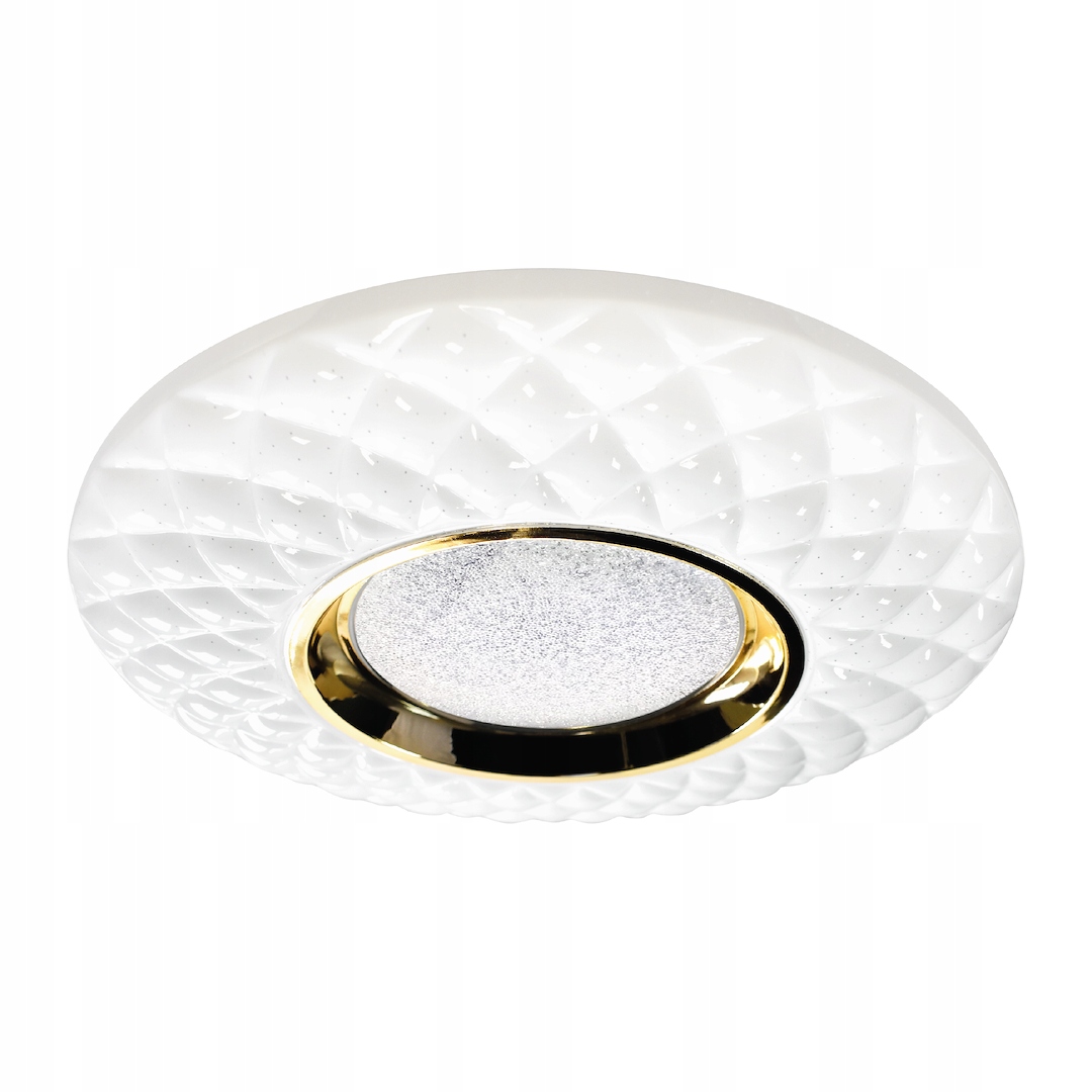 Stropní Svítidlo Tokyo Gold 24W Ø400 mm Dálkový Ovladač