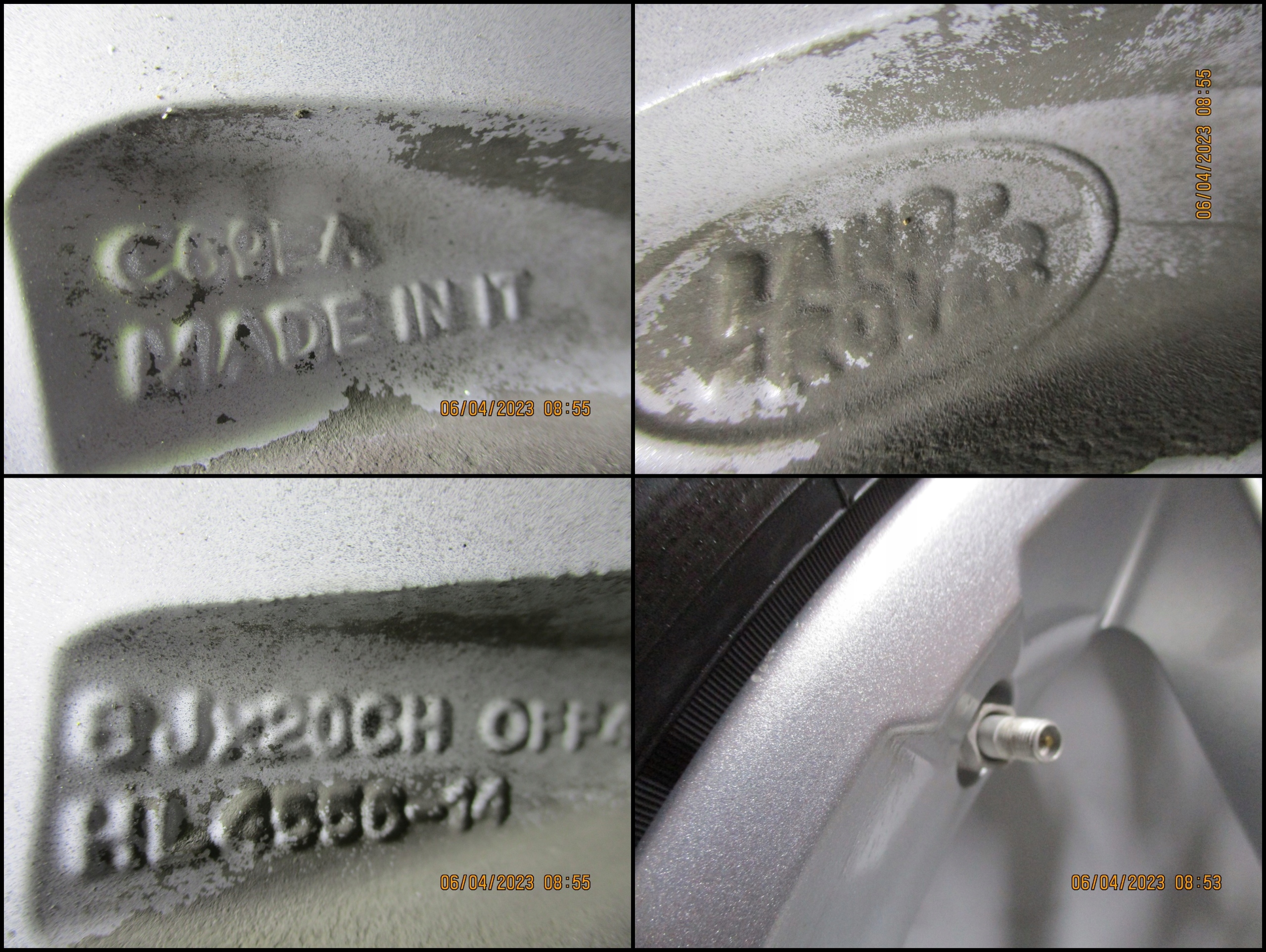 wheels discs tyres LAND ROVER Discovery Sport R20