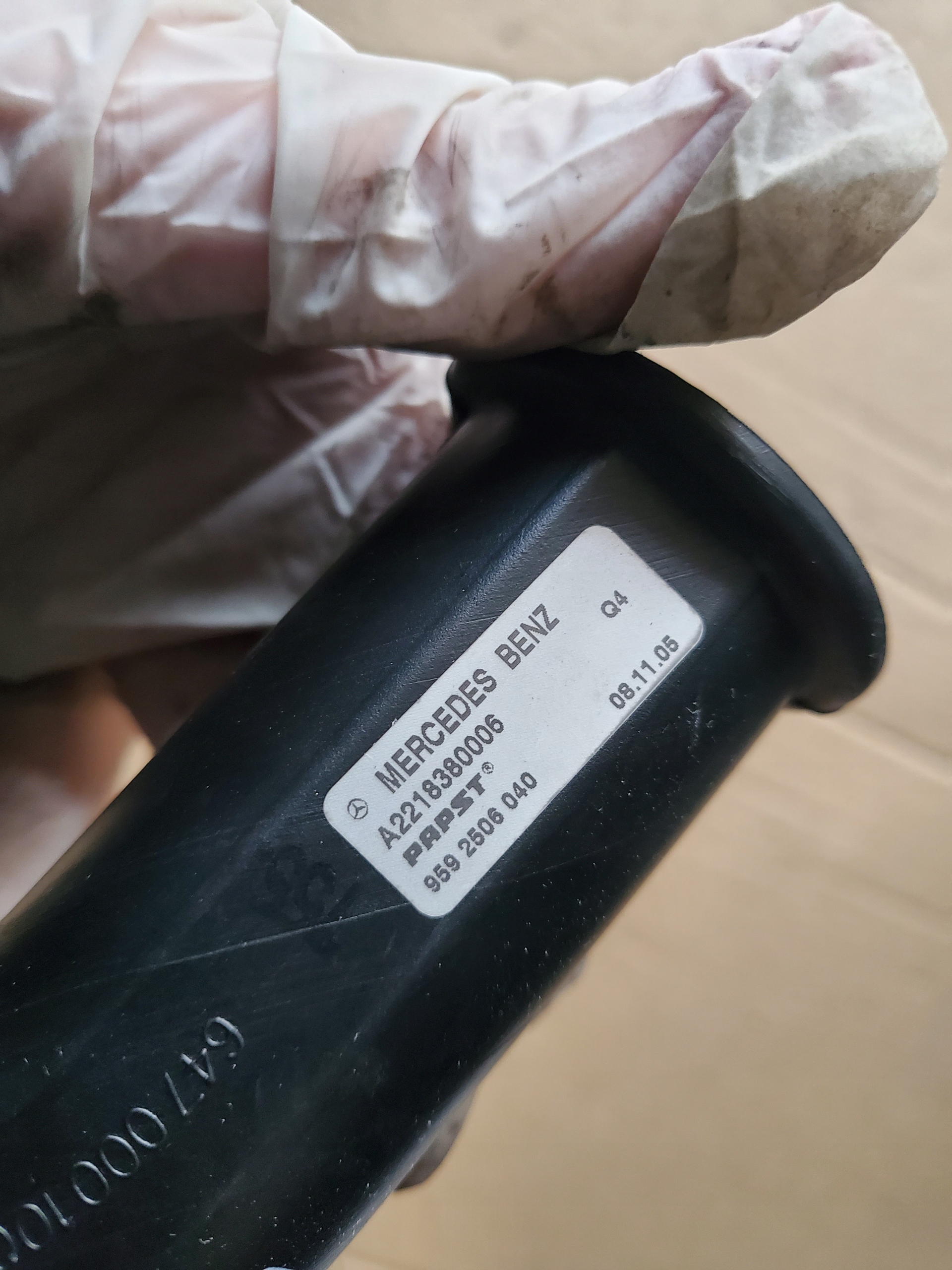 Lüfter DMUCHAWA des Kombiinstruments MERCEDES S W221 OE