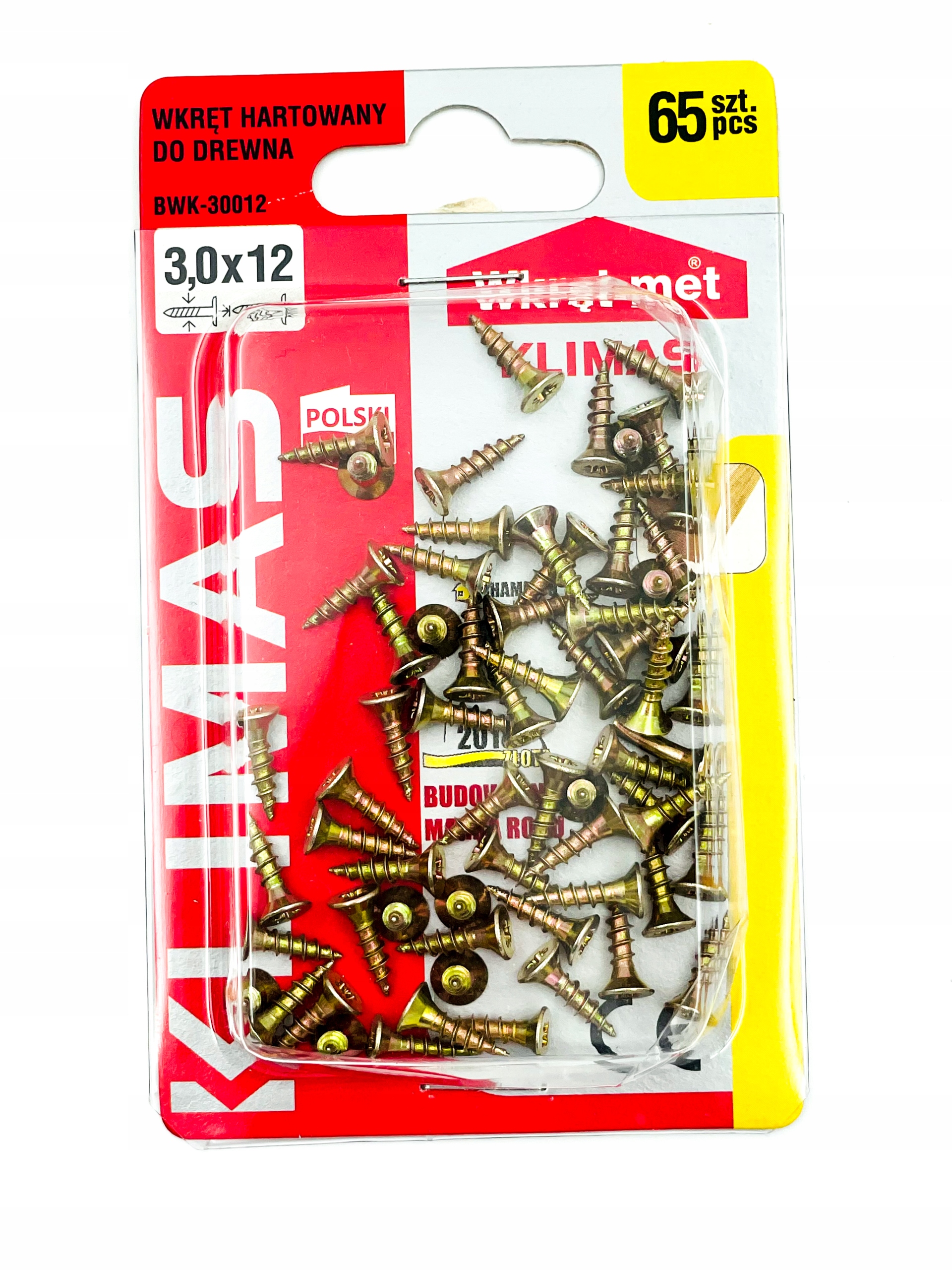

Wkręty Do Mebli Drewna Wkręt Met 3,0x12 mm 65 szt