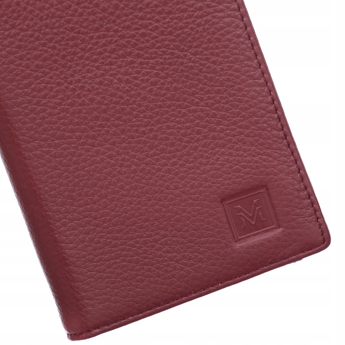 Portfel damski Skórzany VerMari Morbido Bordowy Płeć kobieta